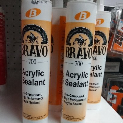 กาวอะคริลิค บราโว่ 700 สีขาว