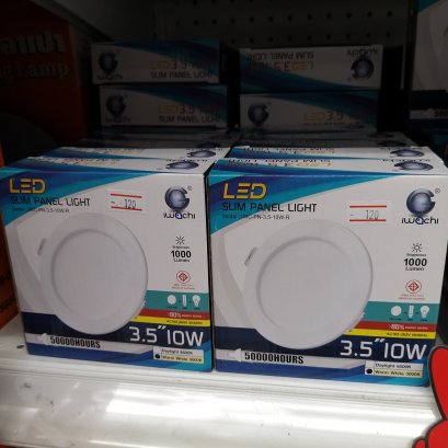PANEL-3.5-10W โคมฝังฝ้าหน้ากลม 3.5นิ้ว 10W วอร์มไวท์