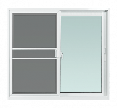FA23-W0112 หน้าต่าง SS มุ้ง ขาว 100x100cm.