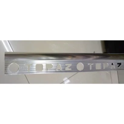 TPS132010 คิ้วอลูมิเนียมมุมเหลี่ยมกลาง สีงา 13mm.x2.0m.