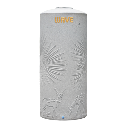 WAVE THE PALM 500L ถังเก็บน้ำ ( ท่อใน+ลูกลอย ) สีเทาแดง