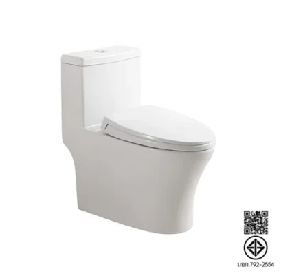 สุขภัณฑ์ ชิ้นเดียว HAFELE 495.61.474  3/4.5L สีขาว
