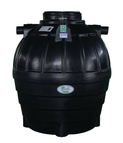 WT-1600L ถังบำบัดน้ำเสีย Safe สีดำ ขนาด 1600 ลิตร