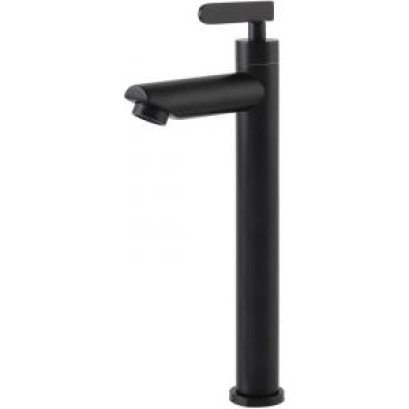 WS-2101H-BA ก๊อกอ่างล้างหน้าเดี่ยวสแตนเลส สีดำ