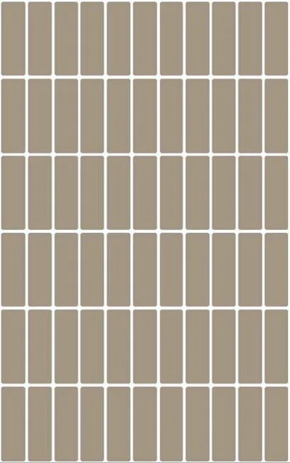 10x16" B-865 ไลเนอร์ สีเทา A (Pack10)
