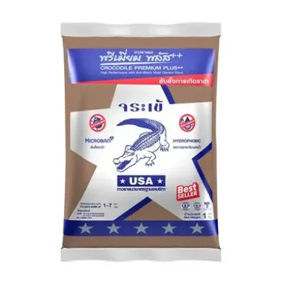 ยาแนวจระเข้เงินพรีเมียมพลัส G215 สีน้ำตาลดินเหนียว