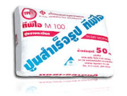 ปูนฉาบละเอียดสำเร็จรูป TPI M100 ( 50 กก. )