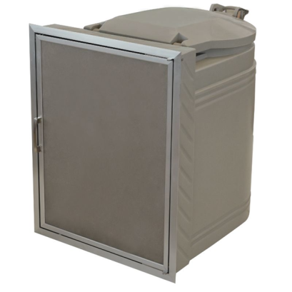 ถังขยะชนิดฝังกำแพง DOS BL3-11/NA-60L/L (มือจับซ้าย)