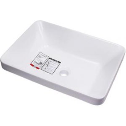 C0001017 อ่างล้างหน้าวางบนเคาน์เตอร์ COTTO สีขาว