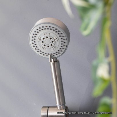 RA STN304-SHOWER ฝักบัวมือ พร้อมสายและขอแขวนครบชุด สแตนเลส