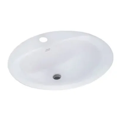 TF - 476S-WT อ่างล้างหน้าบนเคาน์เตอร์ อะควาลีน สีขาว