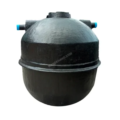 DOS DC OK /GY- 2Q ถังบำบัดไฟเบอร์กลาสรวมชนิดเกรอะ-กรองไร้อากาศ 2000L