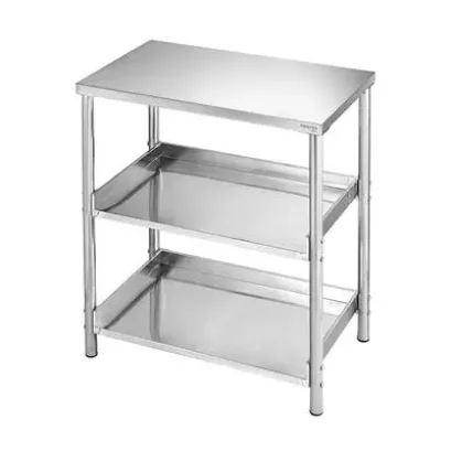 โต๊ะวางเตาคู่ MESTER รุ่น SH 8086-1 ขนาด 80 ซม. สีสเตนเลส