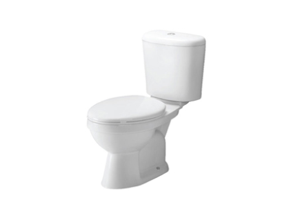 MT44 โถสุขภัณฑ์ สองชิ้น สีขาว (ฝา slow close)