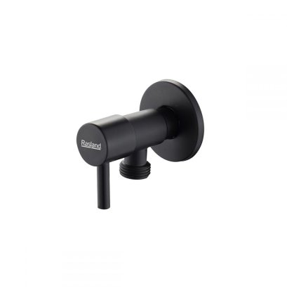 RA BLACK-VALVE สต็อปวาล์วสองทาง MATT BLACK