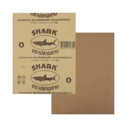 กระดาษทรายขัดแห้ง Shark Kacs # 0