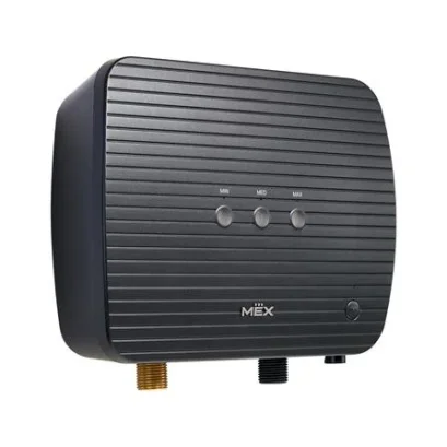 เครื่องทำน้ำร้อน MEX CENTRI 6R (MB) 6000 วัตต์ สีดำ
