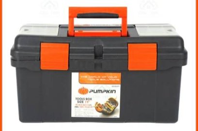 20507 กล่องเครื่องมือ สีส้ม/ดำ 19" PUMPKIN