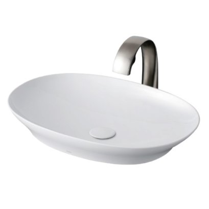 TOTO LW4706 อ่างล้างหน้าวางบนเคาน์เตอร์ สีขาว