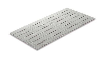 สมาร์ทบอร์ดลายไม้ระบายอากาศ โพรเทคชั่น 60x120x0.4 ซม. สีซีเมนต์