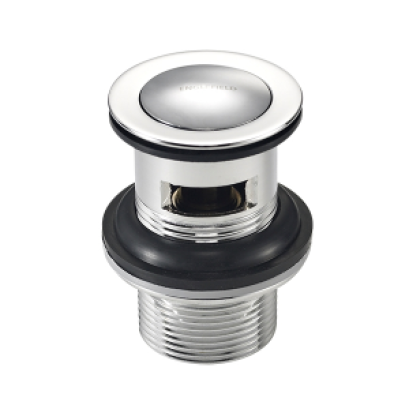 K-11683X-CP สะดืออ่างล้างหน้าแบบกด (มีรูน้ำล้น)