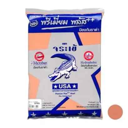 ยาแนวจระเข้เงินพรีเมี่ยมพลัส G207 สีอิฐดินเผา