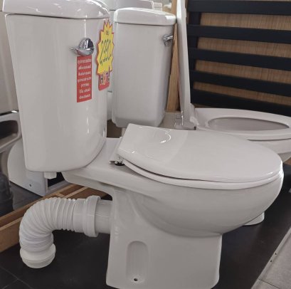 KTS-897 ท่อเฟล็กซ์ชักโครก ออกผนัง ( 24-52 CM )