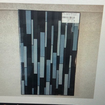 10x16" แก้วผลึกเงิน pack10