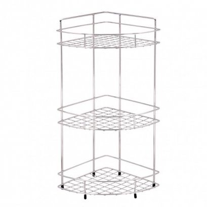 WR-5203 ตะแกรงวางเข้ามุม 3 ชั้นแบบตั้งพื้น