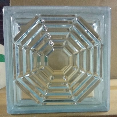 อิฐแก้วลายเพชรมงคล 3 นิ้ว (กล่องช้างแก้ว/value)