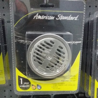 A-8201-N ตะแกรงดักกลิ่นสแตนเลส 3.5นิ้ว แบบกลมไม่มีฝาครอบ