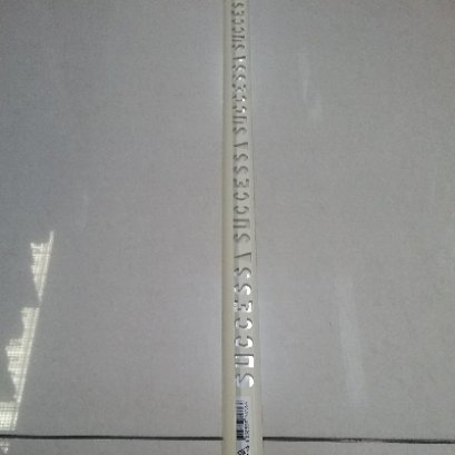 คิ้ว PVC ยูวี UVF40/2M สีครีม