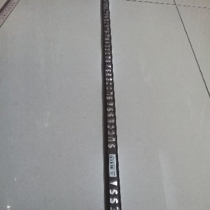 คิ้วpvc uv uvf40/2mสีน้ำตาลเข้ม