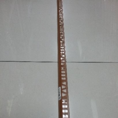 คิ้ว PVC ยูวี UVW60/2M สีน้ำตาลอ่อน