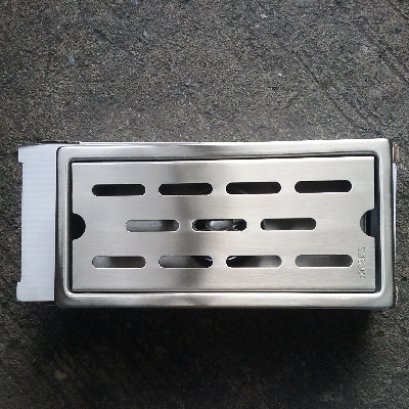 NCS84002 รางน้ำทิ้งแสตนเลส ขนาด 200x100x68mm.