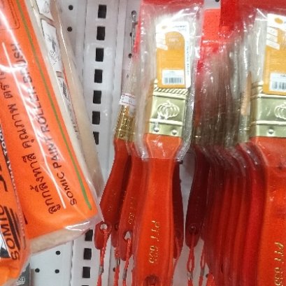 Quick View 30119 แปรงทาสีขนขาว 1นิ้ว No.635 PUMPKIN