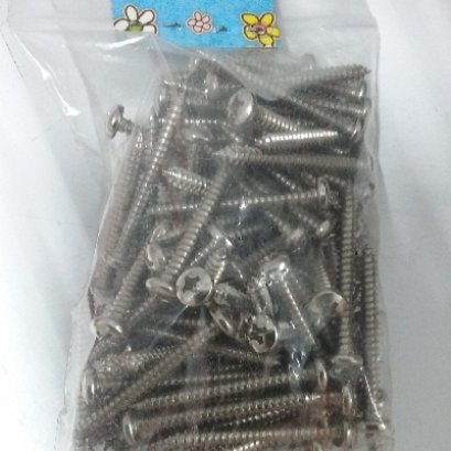 เกลียวเหล็ก JP+#7x2นิ้ว (Pack 20)