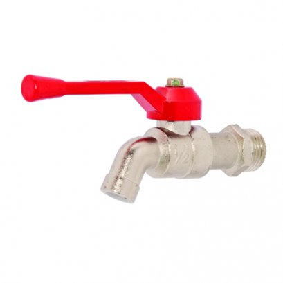 ก๊อกบอลใหญ่ ด้ามแดง 1/2นิ้ว DUSS