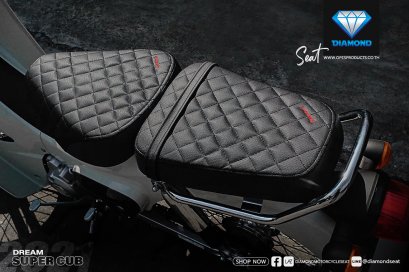 การเปลี่ยนเบาะ Dream Super Cub จากเบาะเดี่ยวเป็นเบาะคู่