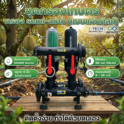 ชุดกรองน้ำเกษตร 2 กรอง