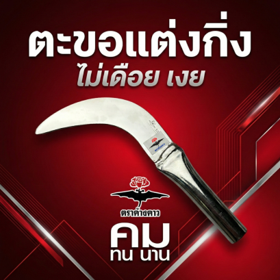 ตะขอเเต่งกิ่ง ไม่เดือย เงย