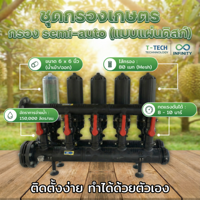 ชุดกรองน้ำเกษตร 5 กรอง