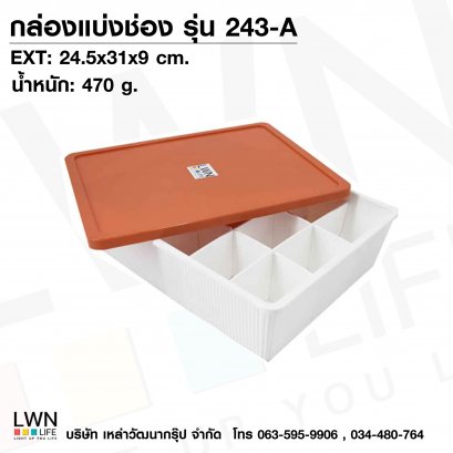 Plastic box 243-A