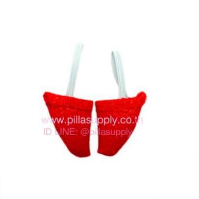 สนับปากหนังเทียม - (1 คู่)