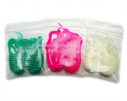 สนับปากไหมพรม(ด้ายเส้นใหญ่) - (1 คู่)