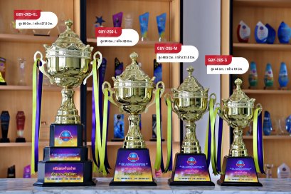 ถ้วยรางวัลโลหะ