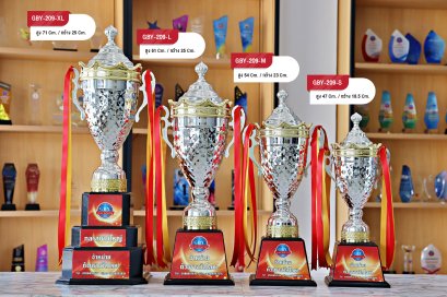 ถ้วยรางวัลโลหะ