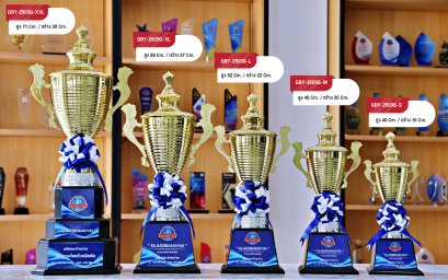 ถ้วยรางวัลโลหะ