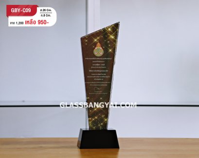 โล่รางวัลคริสตัล