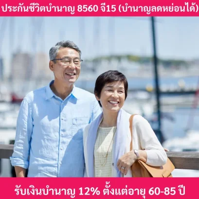 บำนาญ8560ลดหย่อนได้